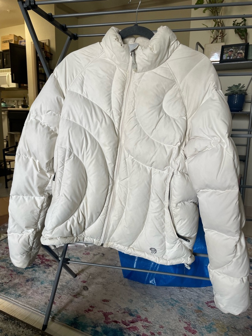 Mountain Hardwear Winter White Puffer Jacket